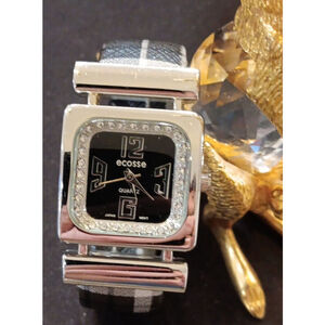 Ecosse Womens Watch With Slip On Band New Battery Feb 2025 *Tested Working*